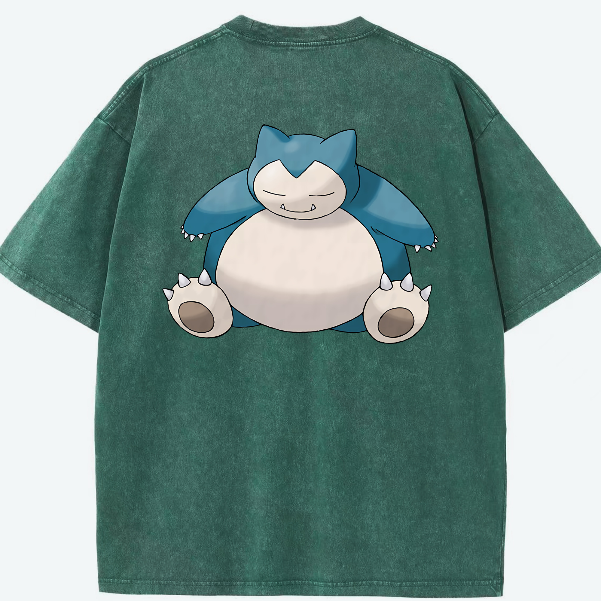 （画像用） ポケットモンスター Pokémon 綿100% ヴィンテージ風 半袖Tシャツ（背面プリント）
